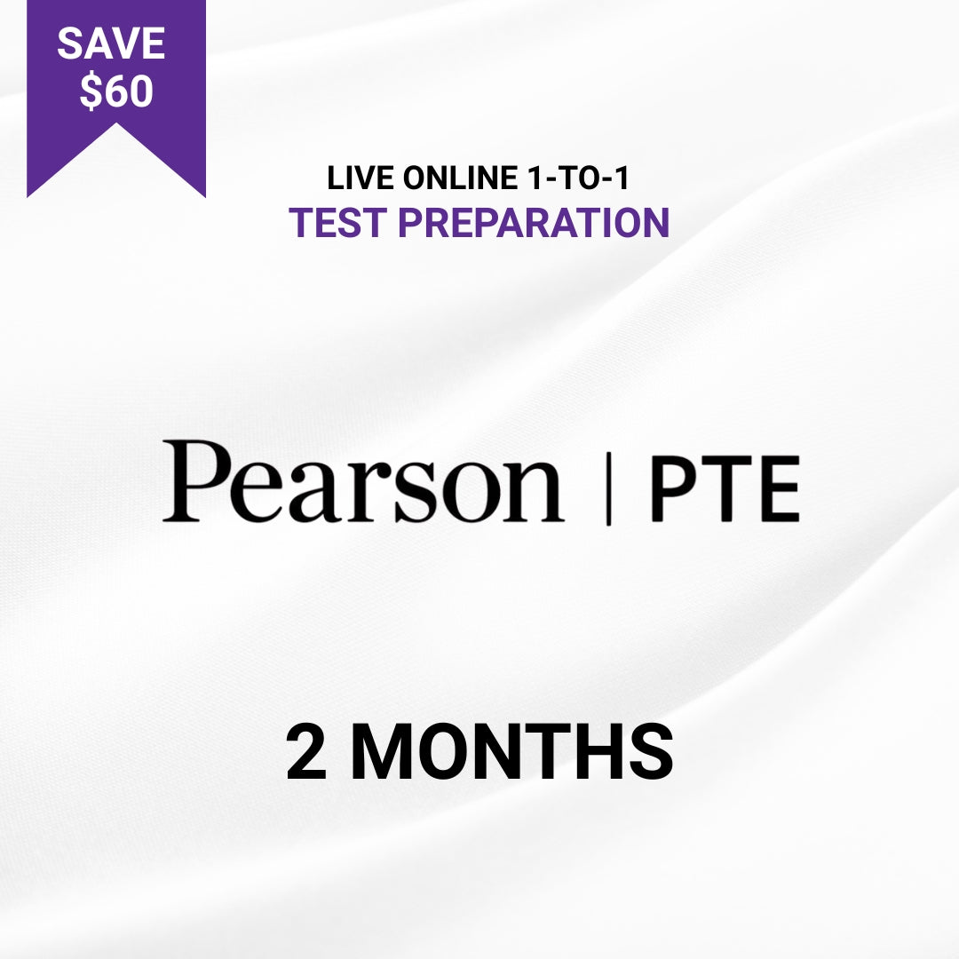 Live Online 1-to-1 PTE Preparation (2 Months)