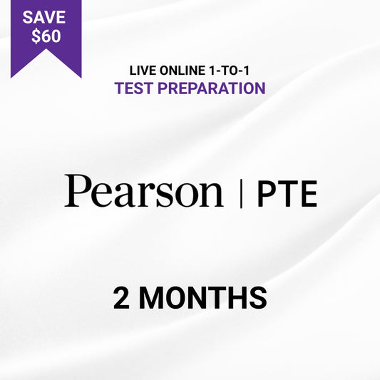 Live Online 1-to-1 PTE Preparation (2 Months)
