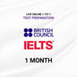 Live Online 1-to-1 IELTS Test Preparation (1 Month)